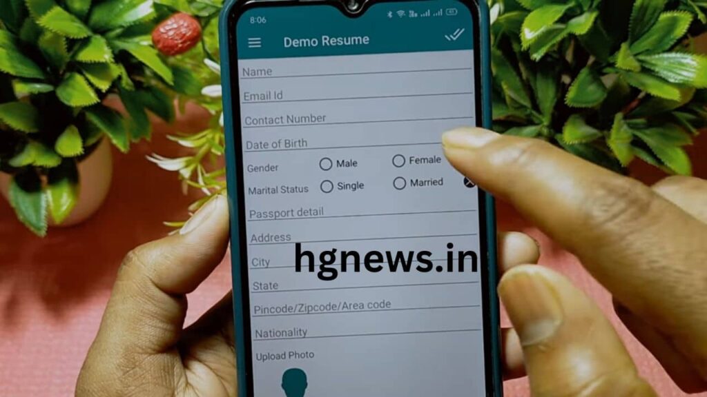 Apne Mobile Se Resume Kaise Banaye